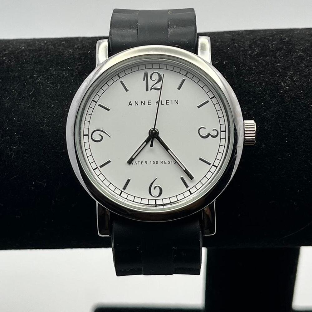 Silver mens anne klein watch